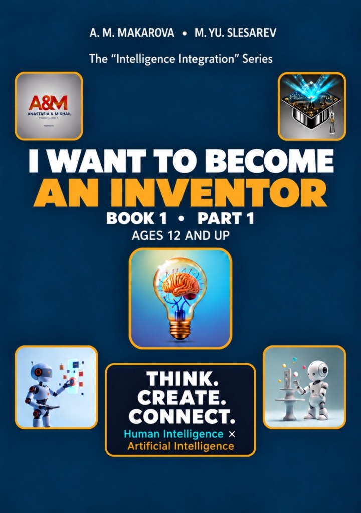 Cover of I Want to Become an Inventor — Book 1, Part 1, for ages 12 and up