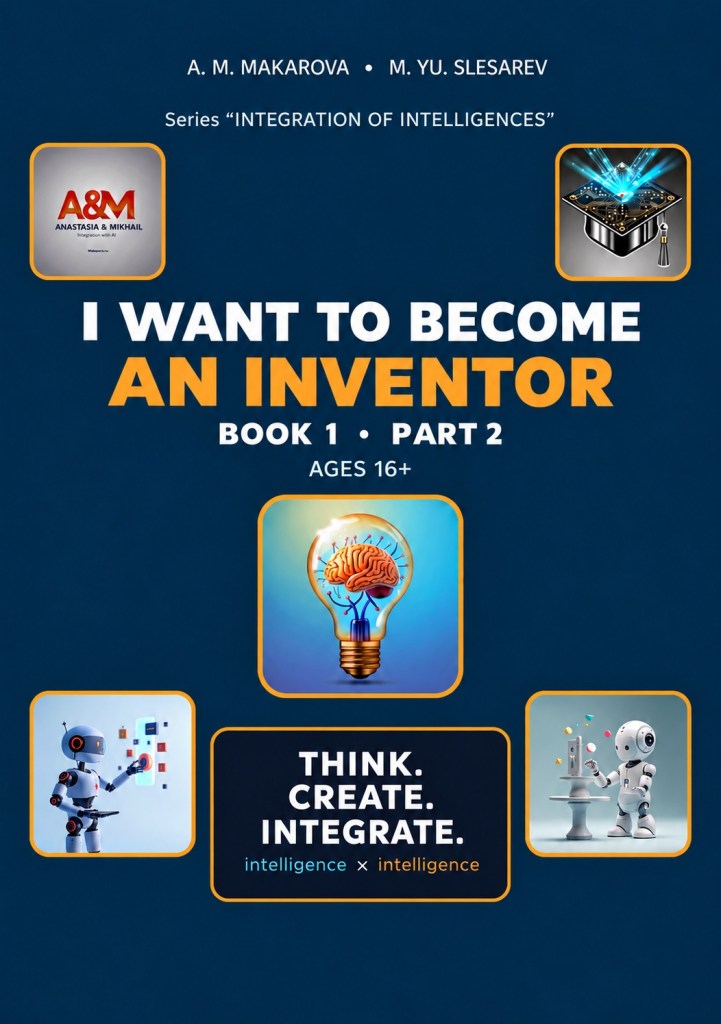Cover of I Want to Become an Inventor — Book 1, Part 2, for ages 16 and up